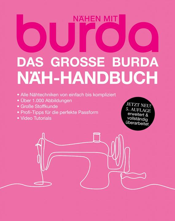 Produktbild Das grosse burda Näh-Handbuch (Deutsch, Französisch, Niederländisch, Englisch, Verlag Aenne Burda GmbH & Co. KG, 2021)