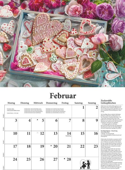 Produktbild DUMONTS neuer Küchenkalender 2025 - Broschürenkalender - mit Rezepten und Gedichten - Format 42 x 29 (42 x 29 cm, Harter Einband, Deutsch)