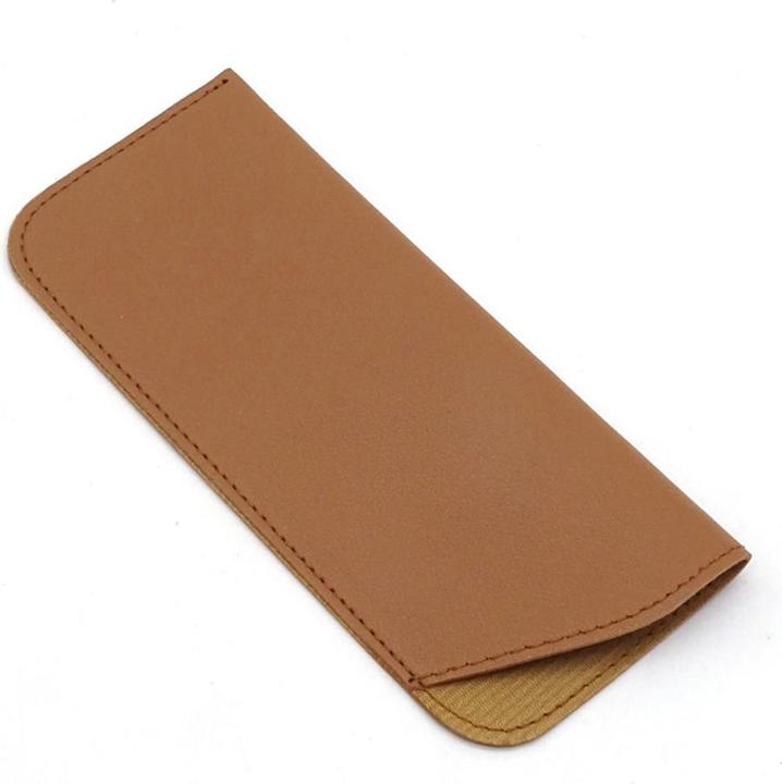 Produktbild Techsuit - Glasses Case (ETSP8) - Slim Design, 175 x 75mm - Light Brown