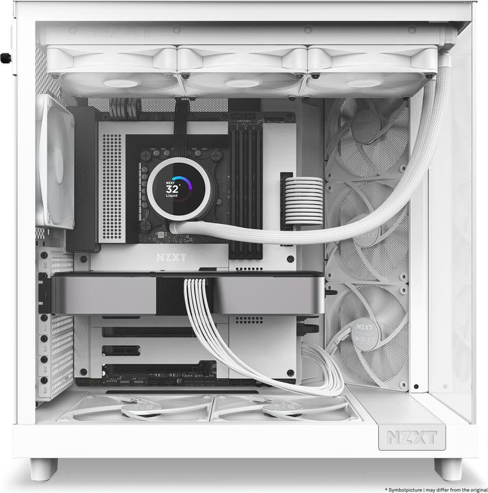 Actual product image NZXT H6 Flow (ATX, Mini-ITX, mATX)