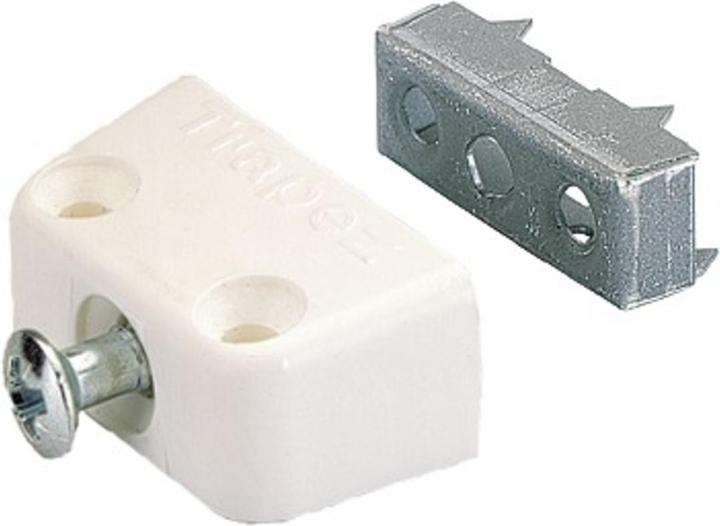 Image du produit Hettich Ferrure d'assemblage TZ 4s / blanc h01 (Raccord de connexion, 1 pcs)