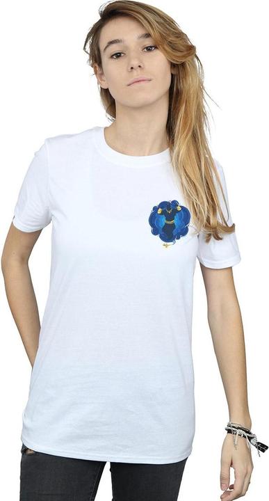 Immagine prodotto Disney Aladdin Movie Genie Breast Print Maglietta Ampia Donna (XXL)