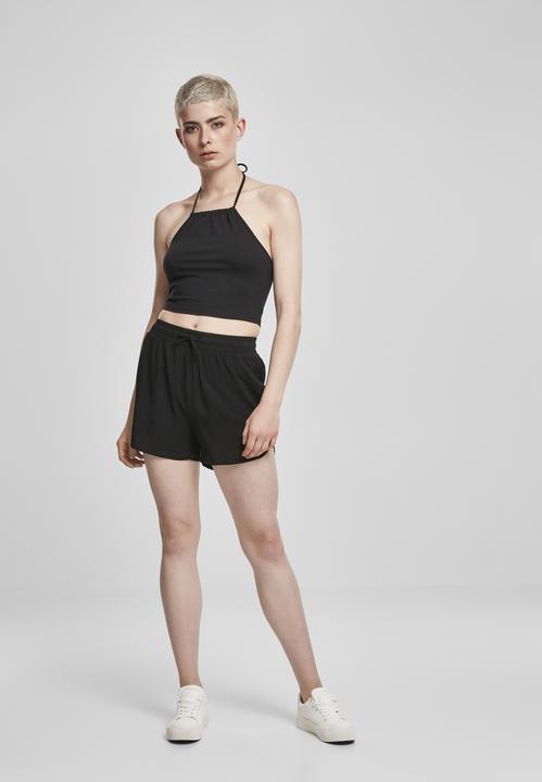 Produktbild Urban Classics Ladies Cropped Neckholder Top 2-Pack (XS)