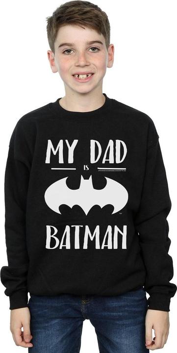 Image du produit - Sweat BATMAN MY DAD IS BATMAN - Garçon (140, 146)