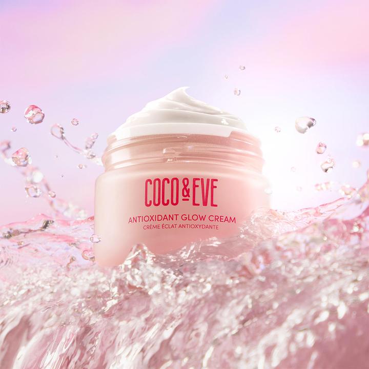 Immagine prodotto Coco & Eve Crema antiossidante con niacinamide, acido ialuronico e ceramide 1,76 fl oz (50 ml, Crema da giorno)
