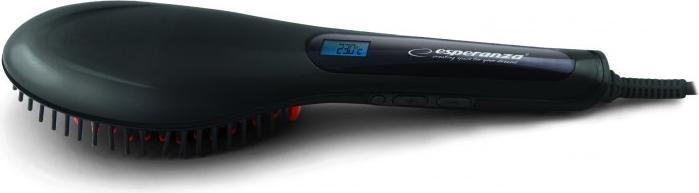 Actual product image ESP eranza EBP006 hair styling tool Straightening brush Black