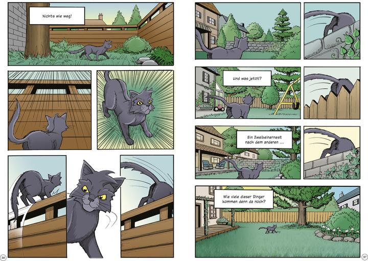 Image du produit Warrior Cats - Graustreifs Weg zurück (Allemand, Erin Hunter, Dan Jolley, 2024)