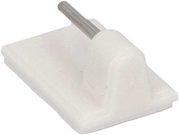Image du produit Inofix Crochets adhésifs pour tringles à rideaux, blanc, 4 pièces