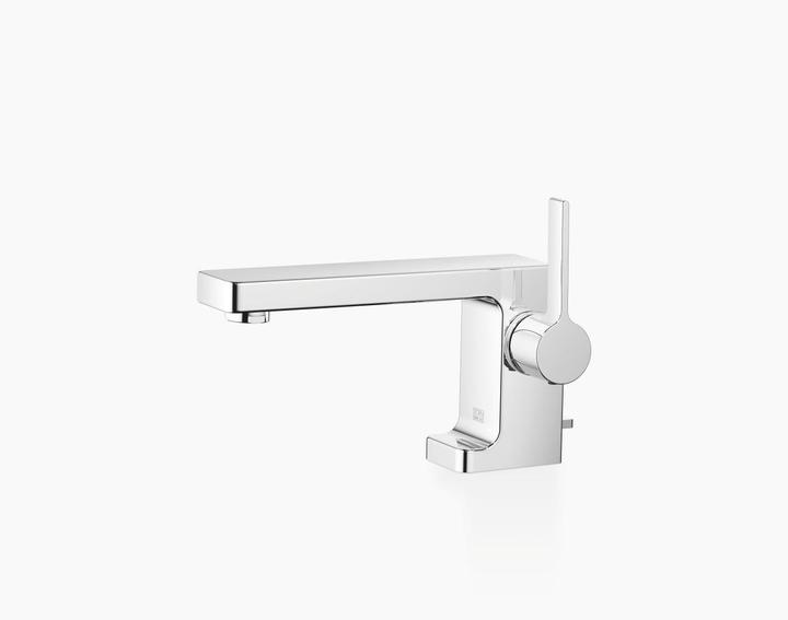 Dornbracht LULU Einhand Waschtischbatterie, mit Ablaufgarnitur, Ausladung 155 mm, 33500710