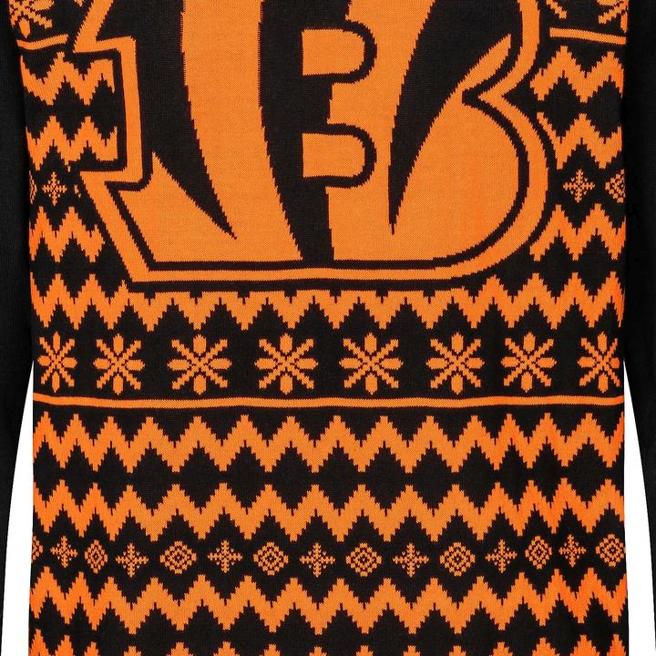 Image du produit Foco NFL Winter Sweater XMAS Knit Pullover - Cincinnati Bengals (XL)