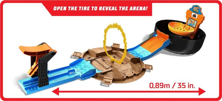 Produktbild Hot Wheels Monster Trucks - Stunt-Reifen-Spielset