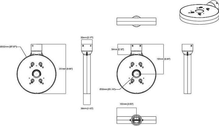 Produktbild Axis Wandhalterung T94V01C (Montage-Kit)