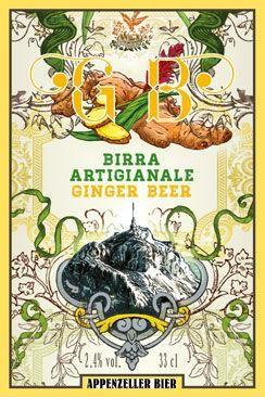 Produktbild Appenzeller Bier Ginger-Beer (6 x 33 cl)