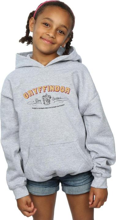 Actual product image Girls Gryffindor Team Quidditch Hoodie (116)