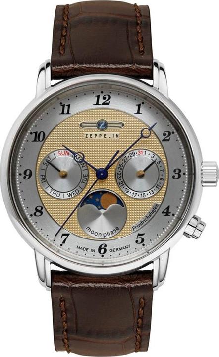 Produktbild Zeppelin Friedrichshafen 85375 Uhr 36mm (Mondphasenuhr, 36 mm)