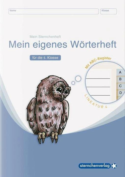 Produktbild Mein eigenes Wörterheft - Lineatur 4 mit seitlichem ABC-Register (Deutsch, Katrin Langhans, 2019)