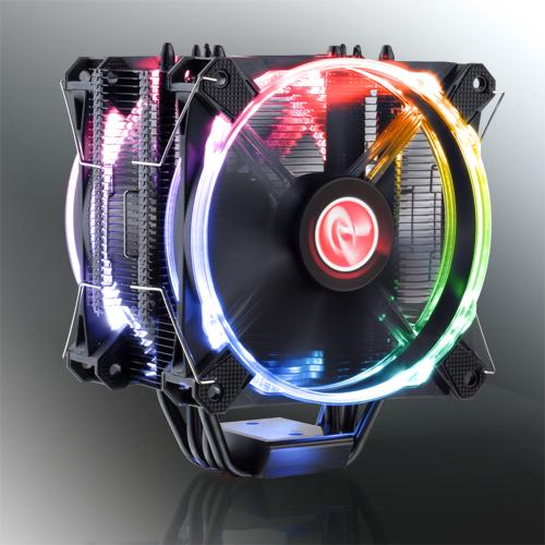 Immagine prodotto Raijintek Raffreddatore per CPU Leto, nero, RGB LED (155 mm)