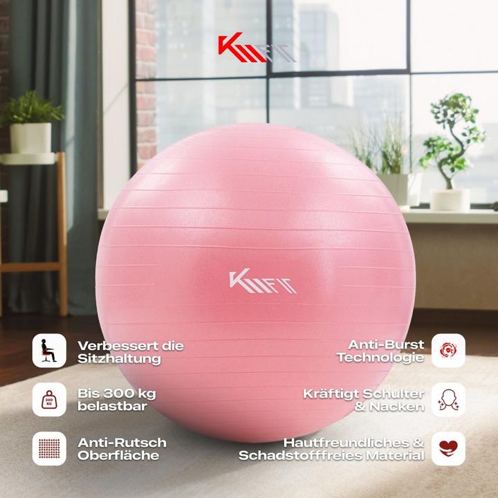 Immagine prodotto Km-Fit Palla per esercizi (55 cm)