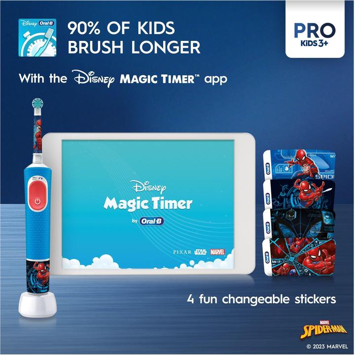 Actual product image Oral-B Pro Kids (Oscillating toothbrush)