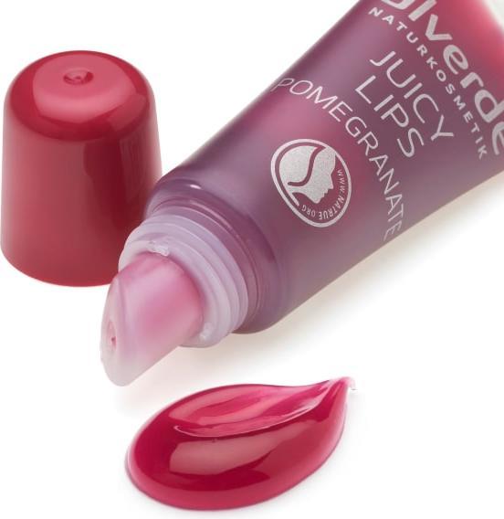Image du produit dm alverde Gloss pour les lèvres Juicy Lips Pomegranate