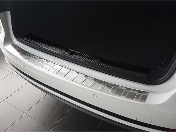 Produktbild ProPlus Edelstahl Ladekantenschutz für Audi A4 Avant (Kombi) ab 2015 bis heute (Heck, Hochformat)
