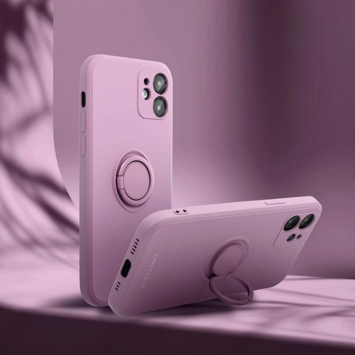 Actual product image Roar Back panel cover case AMBER for IPHONE 11 Purple (Apple iPhone 11)