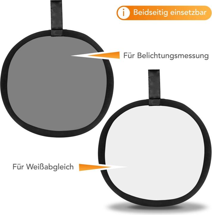 Produktbild Walimex Falt Graukarte 30x30 cm (Belichtungsmesser)