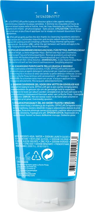 Actual product image La Roche Posay Effaclar (Gel, 200 ml)