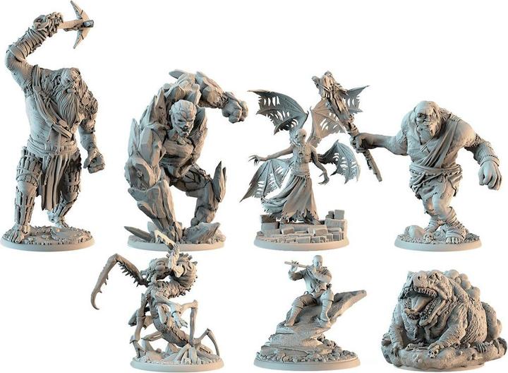 Actual product image Go on Board The Witcher: The Old World - Legendary Monsters, Board Game, for 1-5 players (German)