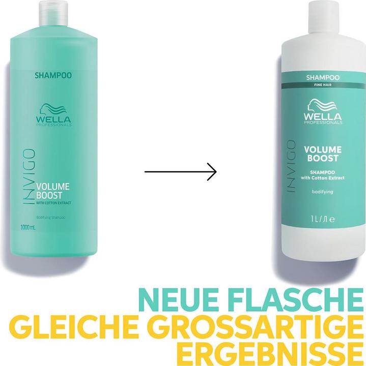 Actual product image Wella Volume Boost (500 ml, Liquid shampoo)