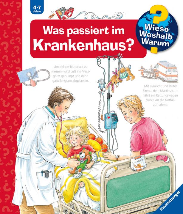 Produktbild Ravensburger Was passiert im Krankenhaus? (Deutsch, Andrea Erne, Marion Kreimeyer-Visse, 2015)