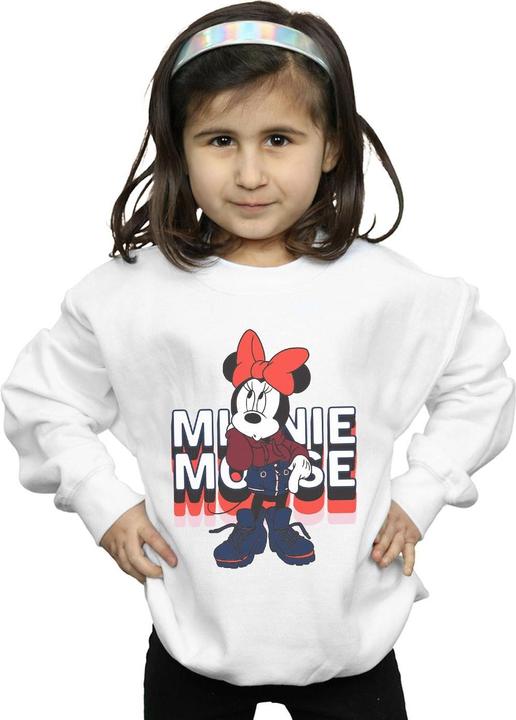 Actual product image Disney Girls Minnie Mouse In Hoodie Sweatshirt (140, 146)