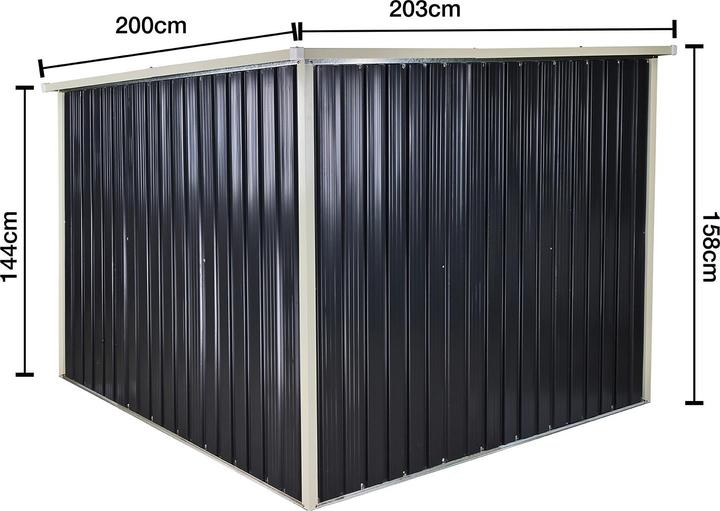 Actual product image Dema Bicycle garage / bicycle shelter 4 m²