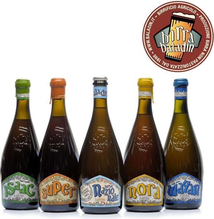 Produktbild Baladin Birra NAZIONALE Blond Ale Beer Kiste / 6.5 % (12 x 33 cl)