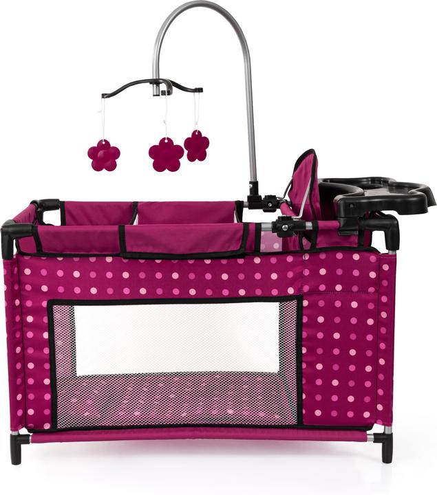 Actual product image Bayer Multifunctional bed for dolls up to 46 cm (62667AA)