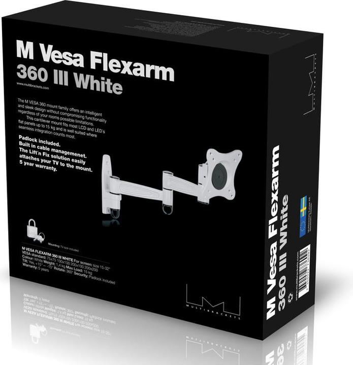 Produktbild Multibrackets M VESA Flexarm 360 III (Wand, 32", 15 kg)