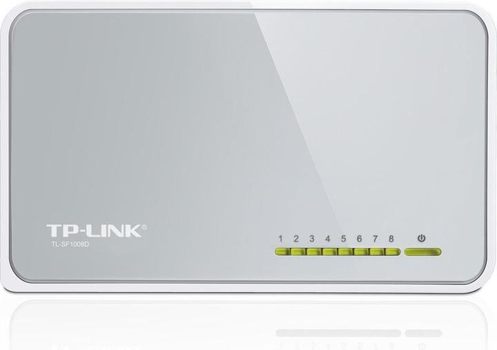 Actual product image TP-Link Tl-Sf1008d (8 Ports)