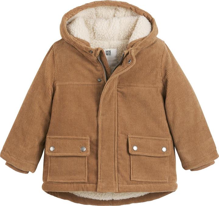 La Redoute Collections Winterjacke aus Cord mit Kapuze und Plüschfutter (74)