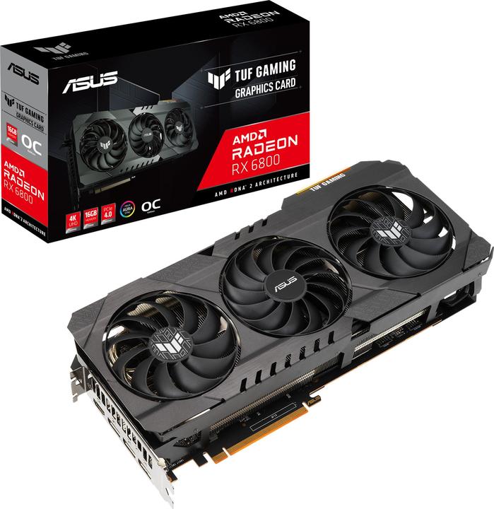 Produktbild ASUS Radeon TUF RX 6800 O16G GAMING (16 GB)