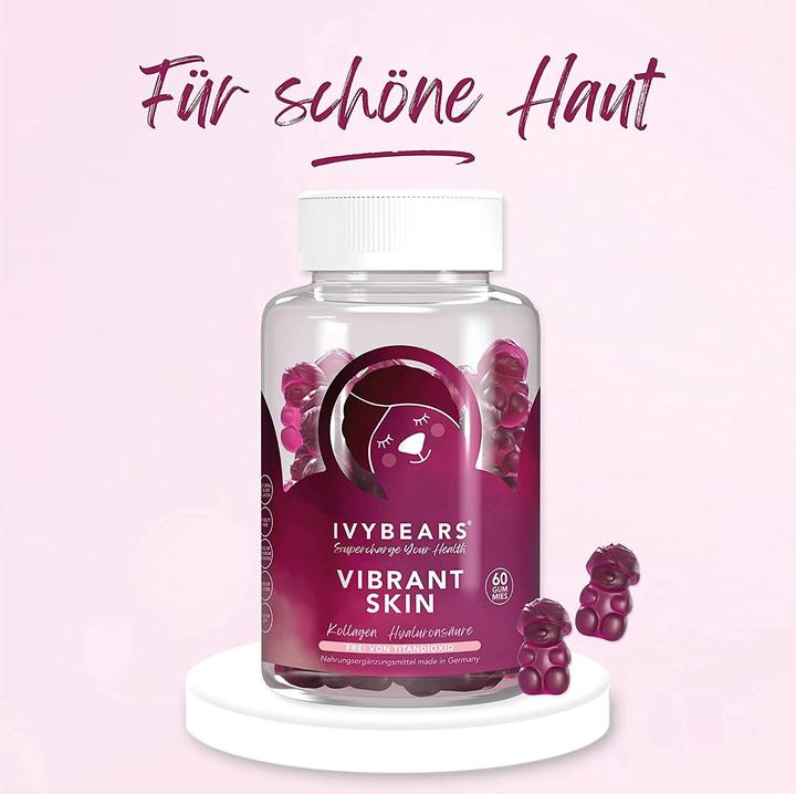 Image du produit IVYBears Oursons Beauté Peau Vibrante 150 g (1 pièce(s), Gummies, 280 g)