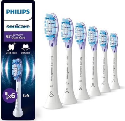 Immagine prodotto Philips Sonicare G3 Premium Gum Care Genuine Replacement Toothbrush Heads (6 x)