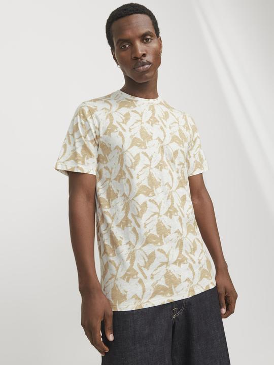 Actual product image Jack & Jones All Over Print Rundhalsausschnitt T-shirt T-shirt (L)
