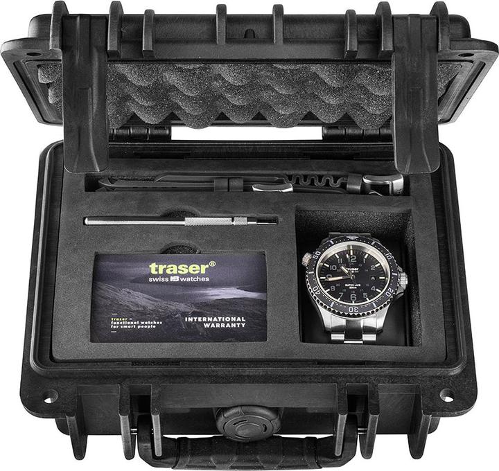 Produktbild Traser H3 110329 P67 Diver Automatik T100 Grey Special Set 46mm 50ATM (46 mm)