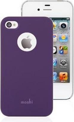 Produktbild Moshi Schutzhülle für iPhone 4/4S iGlaze TITANE (Apple iPhone 4, LG G4s)