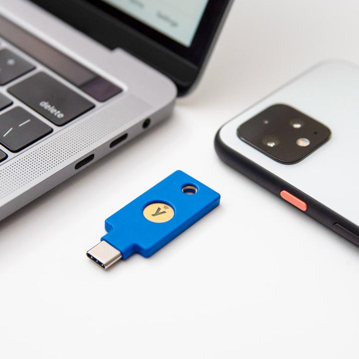 Actual product image Yubico Key C NFC