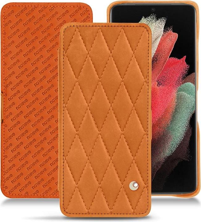 Actual product image Noreve Leather case horizontal (Samsung Galaxy S21 Ultra)