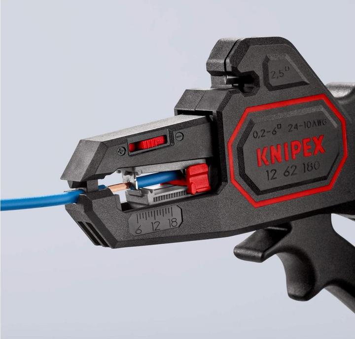 Productafbeelding Knipex Automatische draadstripper 12 62 180 SB (220 mm)