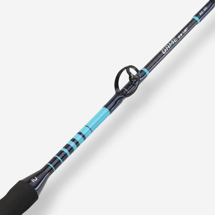 Actual product image Caperlan Trolling rod Game 500 180 30/50 lbs Sea fishing (Allround rod, 180 cm)