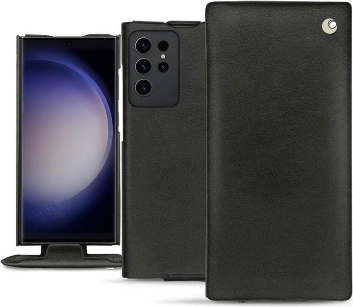 Actual product image Noreve Vertical leather shell (Samsung Galaxy S23 Ultra)