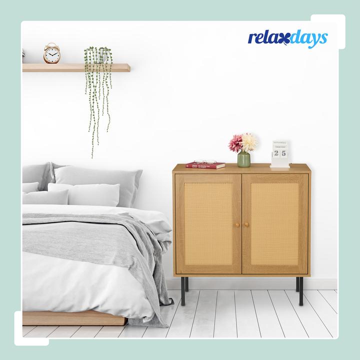 Produktbild Relaxdays Kommode (80 x 40 x 80 cm)